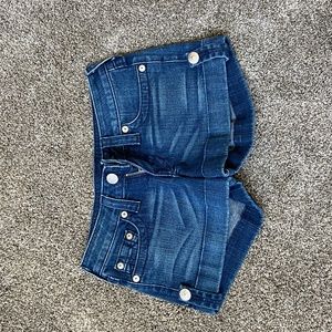 True religion denim short 26